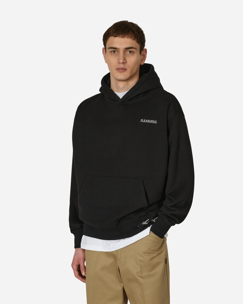 Pleasures Discourse Hooded Sweatshirt Black