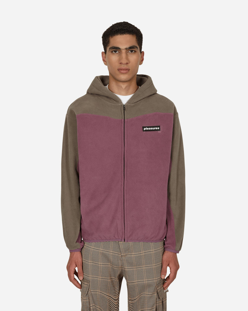 Pleasures Whiskey Zip Hoodie Purple