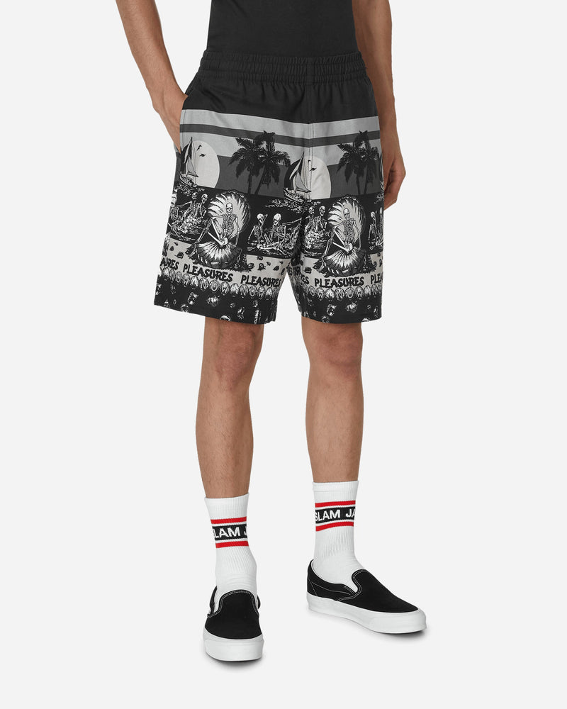 Pleasures Beach Shorts Black