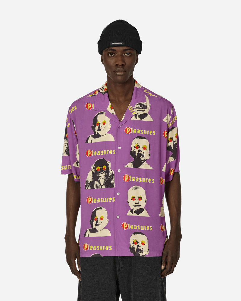 Pleasures Head Shirt Down Purple