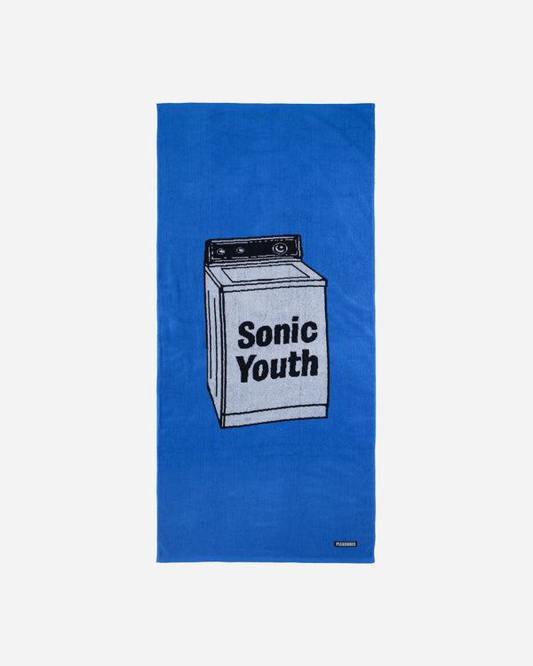 Pleasures Sonic Youth Washing Machine Towel Blue