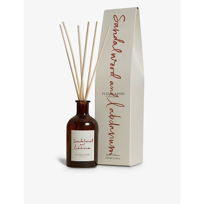 Plum And Ashby Sandalwood & Labdanum reed diffuser 100ml