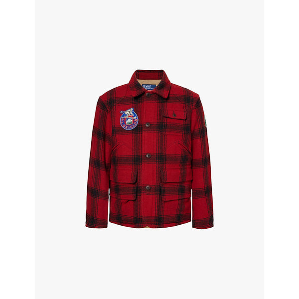 Polo Ralph Lauren Arctic check-pattern wool jacket