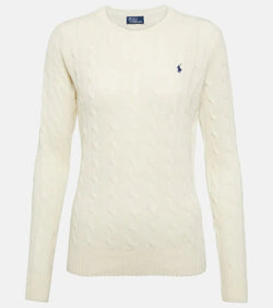 Polo Ralph Lauren Cable-knit cashmere and wool sweater | LYBSTORE