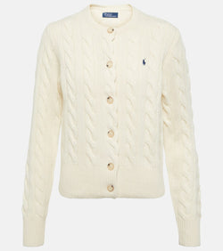 Polo Ralph Lauren Cable-knit wool and cashmere cardigan