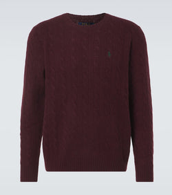 Polo Ralph Lauren Cable-knit wool and cashmere sweater