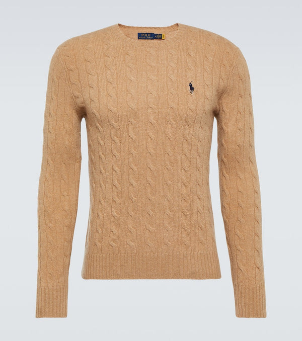 Polo Ralph Lauren Cable-knit wool cashmere sweater