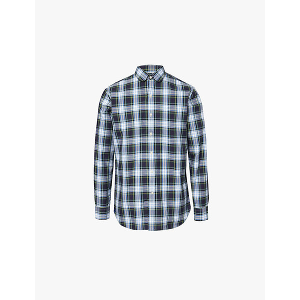 Polo Ralph Lauren Checked long-sleeves cotton-poplin shirt