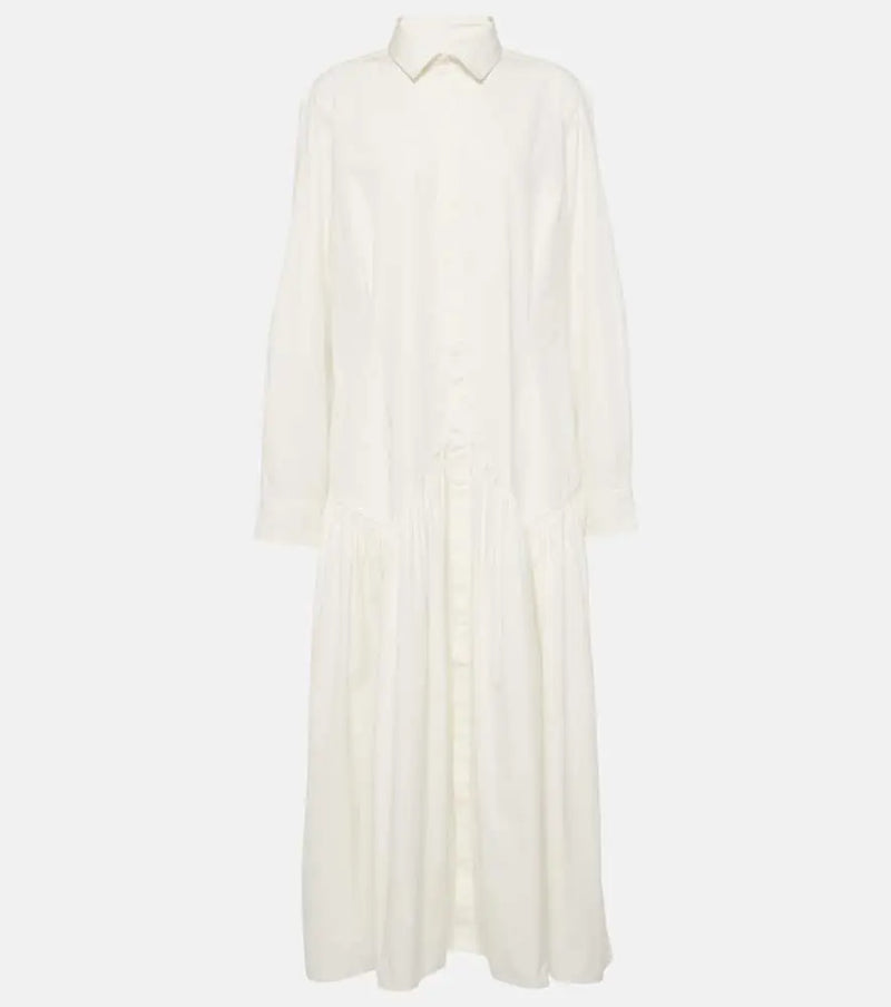 Polo Ralph Lauren Cotton-blend shirt dress