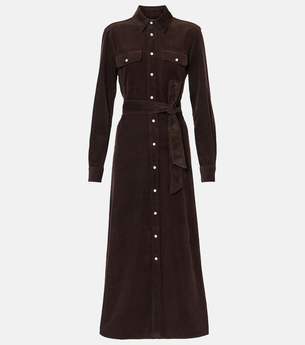 Polo Ralph Lauren Cotton corduroy shirt dress