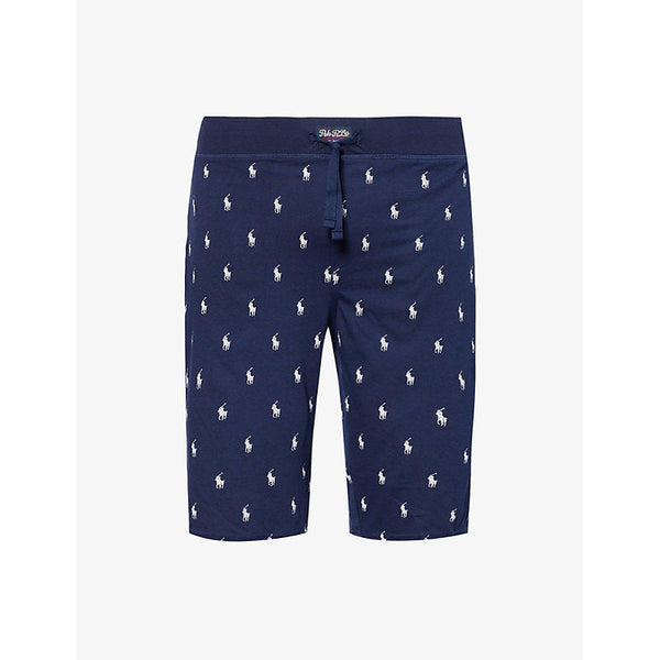 Polo Ralph Lauren Cotton-jersey logo-print pyjama shorts