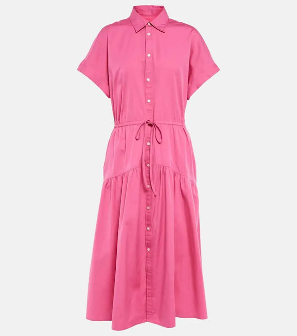 Polo Ralph Lauren Drawstring cotton shirt dress | LYBSTORE