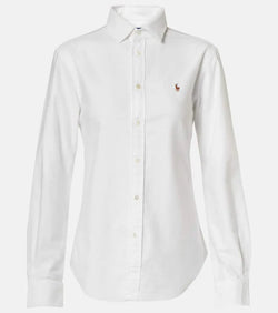 Polo Ralph Lauren Logo cotton Oxford shirt | LYBSTORE