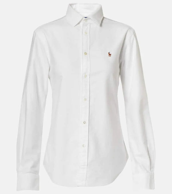 Polo Ralph Lauren Logo cotton Oxford shirt | LYBSTORE