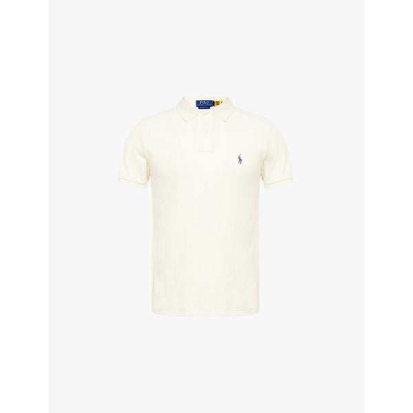 Mens Polo Ralph Lauren Logo-embroidered short-sleeve cotton-pique polo shirt