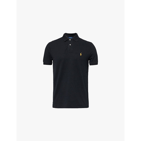 Mens Polo Ralph Lauren Logo-embroidery short-sleeve cotton-piqué polo shirt