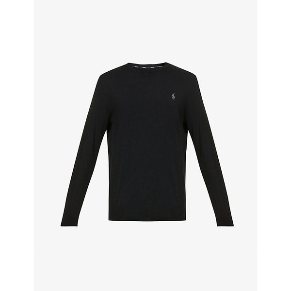 Mens Polo Ralph Lauren Long-sleeved crewneck cotton jumper