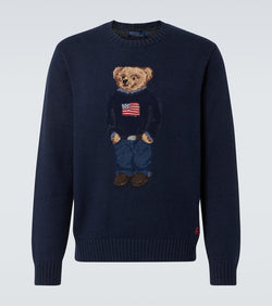 Polo Ralph Lauren Polo Bear cotton and linen sweater