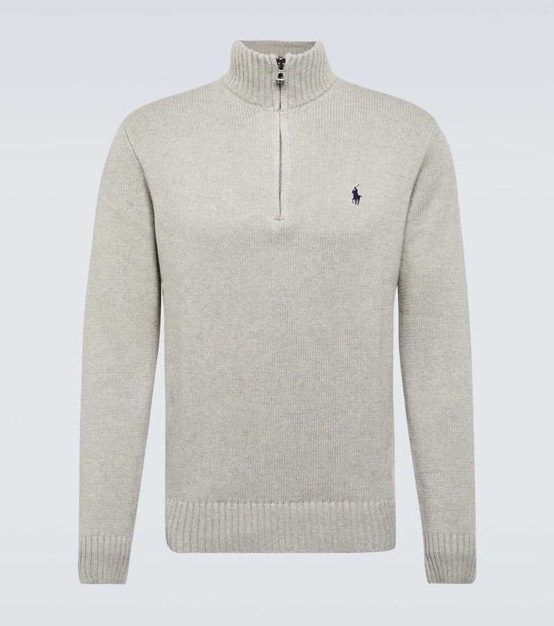 Polo Ralph Lauren Quarter-zip cotton sweater