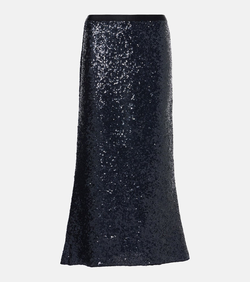 Polo Ralph Lauren Sequined midi skirt