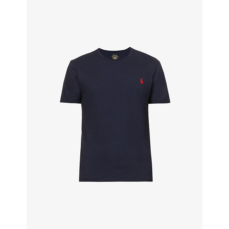 Mens Polo Ralph Lauren Short-sleeved crewneck cotton-jersey T-shirt