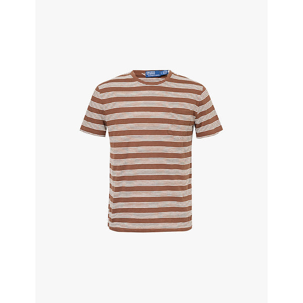  Polo Ralph Lauren Stripe-print regular-fit cotton-jersey T-shirt