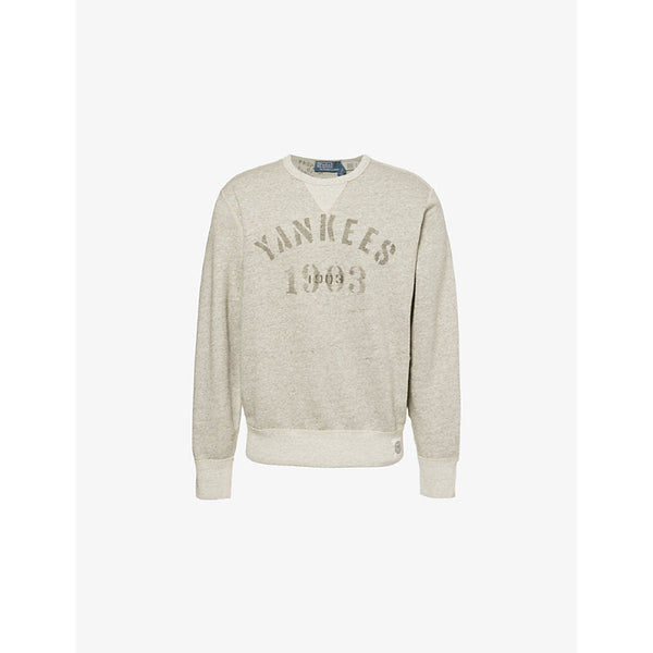  Polo Ralph Lauren x MLB text-print relaxed-fit cotton-blend sweatshirt