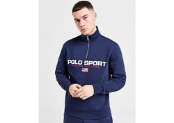 Polo Sport 1 2 Zip Sweatshirt Navy