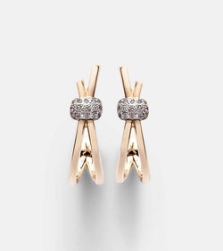 Pomellato Pomellato Together 18kt gold earrings with diamonds