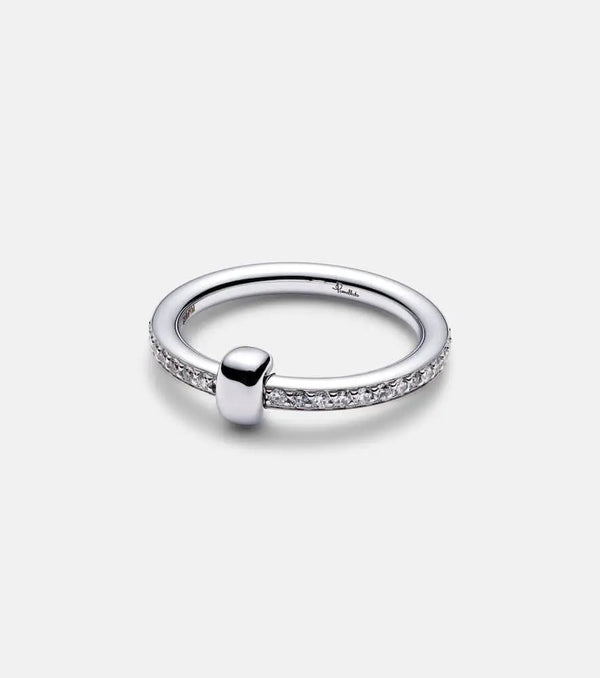 Pomellato Pomellato Together 18kt white gold ring with diamonds | LYBSTORE