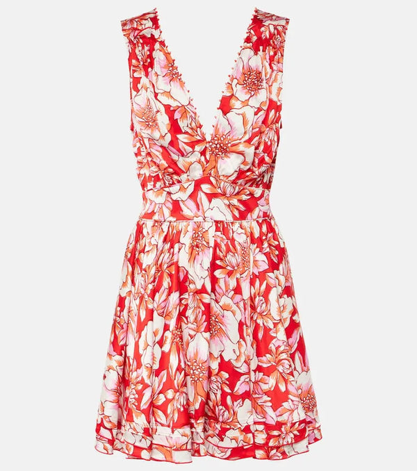 Poupette St Barth Bessie floral minidress