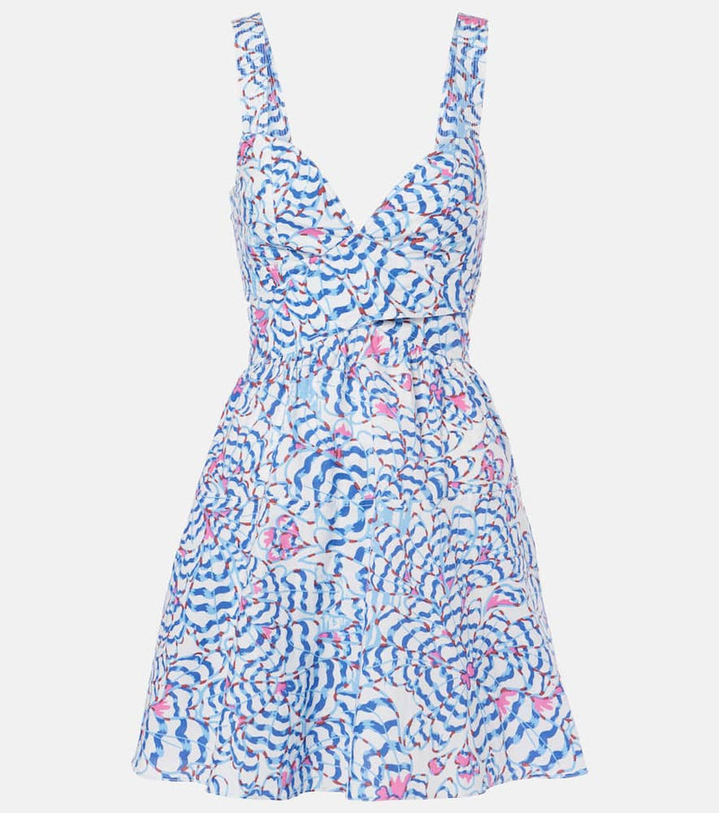 Poupette St Barth Coco printed minidress