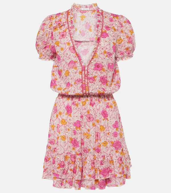 Poupette St Barth Floral minidress | LYBSTORE