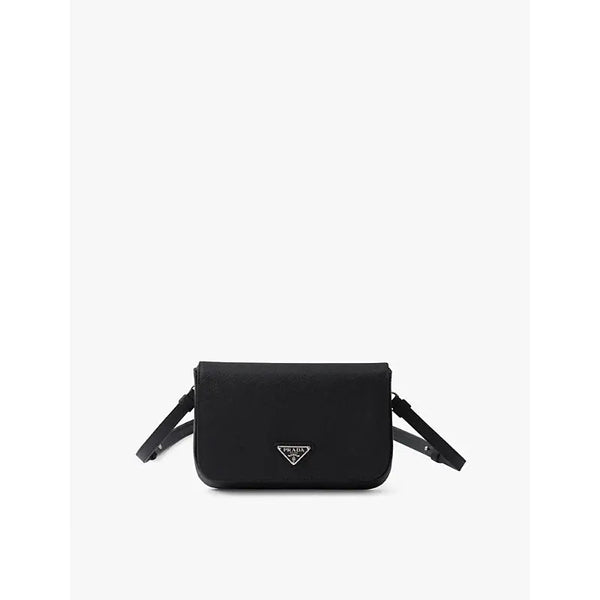 Prada Brand-plaque leather shoulder bag | Prada