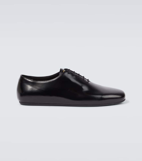 Prada Brushed leather Oxford shoes | LYBSTORE