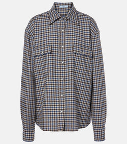 Prada Checked wool shirt