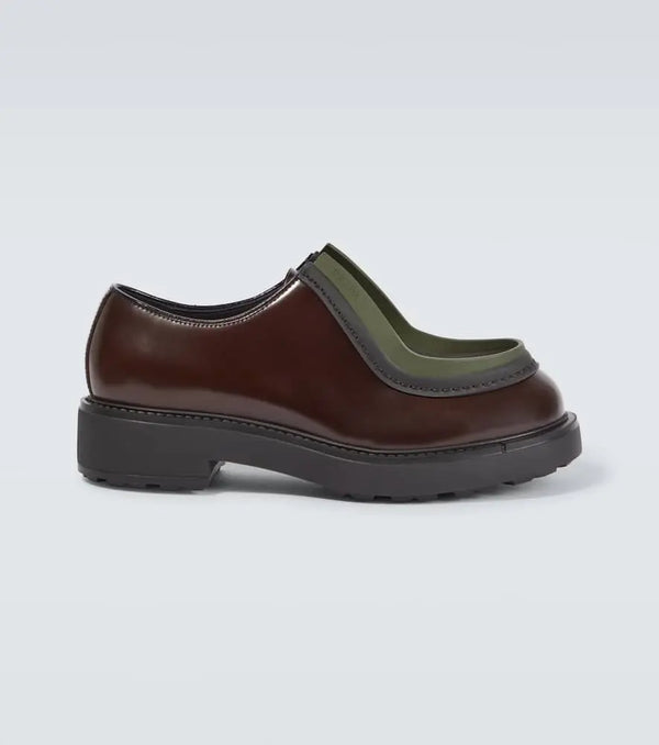 Prada Diapason leather loafers | LYBSTORE