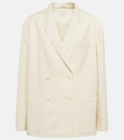 Prada Double-breasted cotton blazer | LYBSTORE