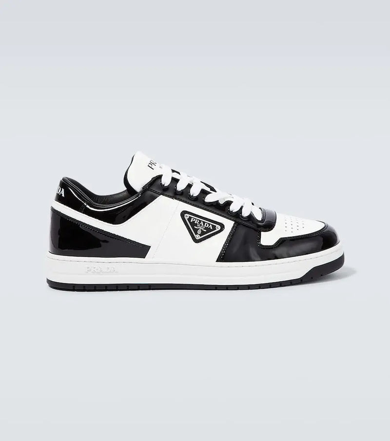 Prada Downtown leather low-top sneakers