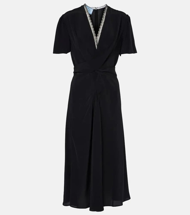 Prada Jersey midi dress | LYBSTORE