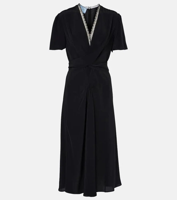 Prada Jersey midi dress | LYBSTORE