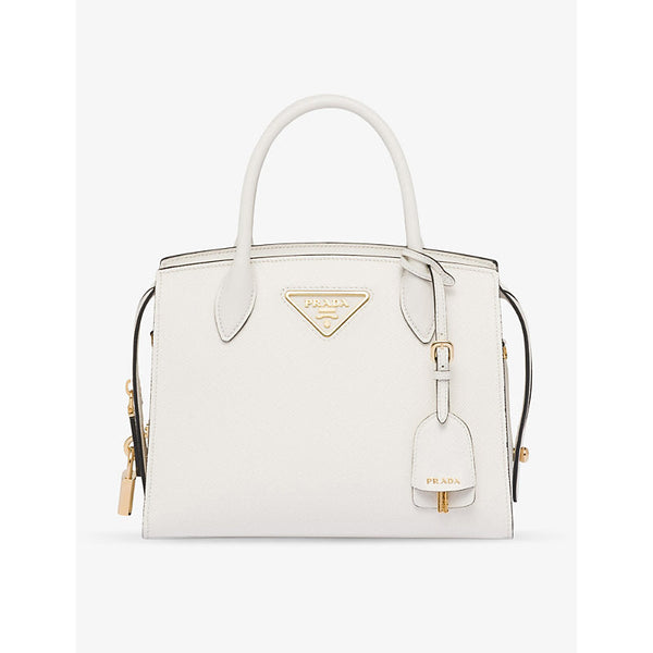 Prada Kristen saffiano mini leather top-handle bag | LYBSTORE