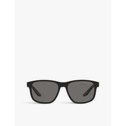 Prada Linea Rossa PS 06YS pillow-frame acetate sunglasses | LYBSTORE