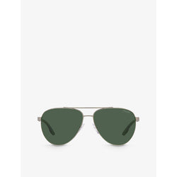 Prada Linea Rossa PS 52YS pilot-frame metal sunglasses | LYBSTORE