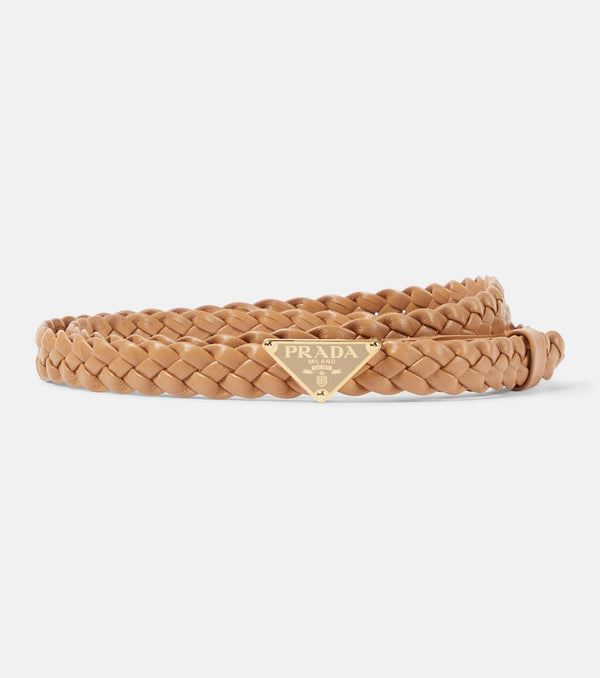 Prada Logo leather belt | LYBSTORE