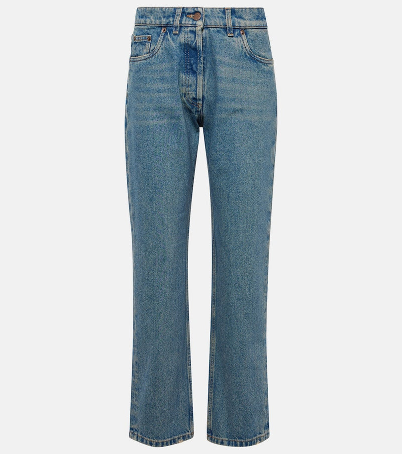 Prada Mid-rise straight jeans