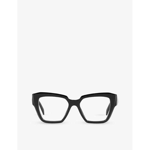 Prada PR 09ZV square-frame acetate optical glasses | LYBSTORE