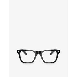 Womens Prada PRA13V square-frame acetate optical glasses