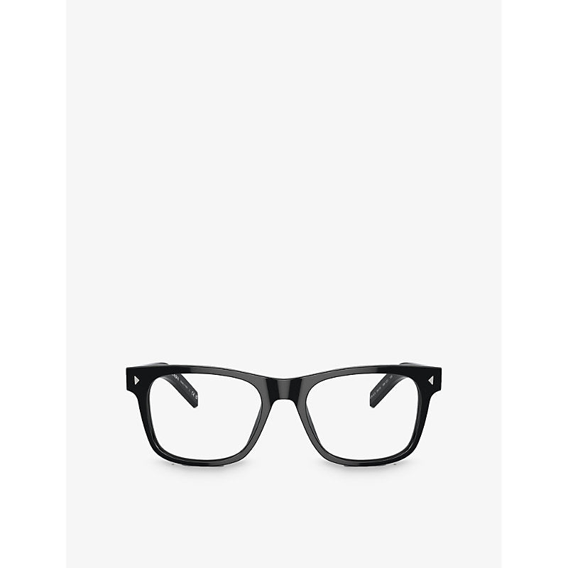 Womens Prada PRA13V square-frame acetate optical glasses