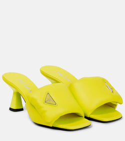 Prada Padded leather mules | LYBSTORE